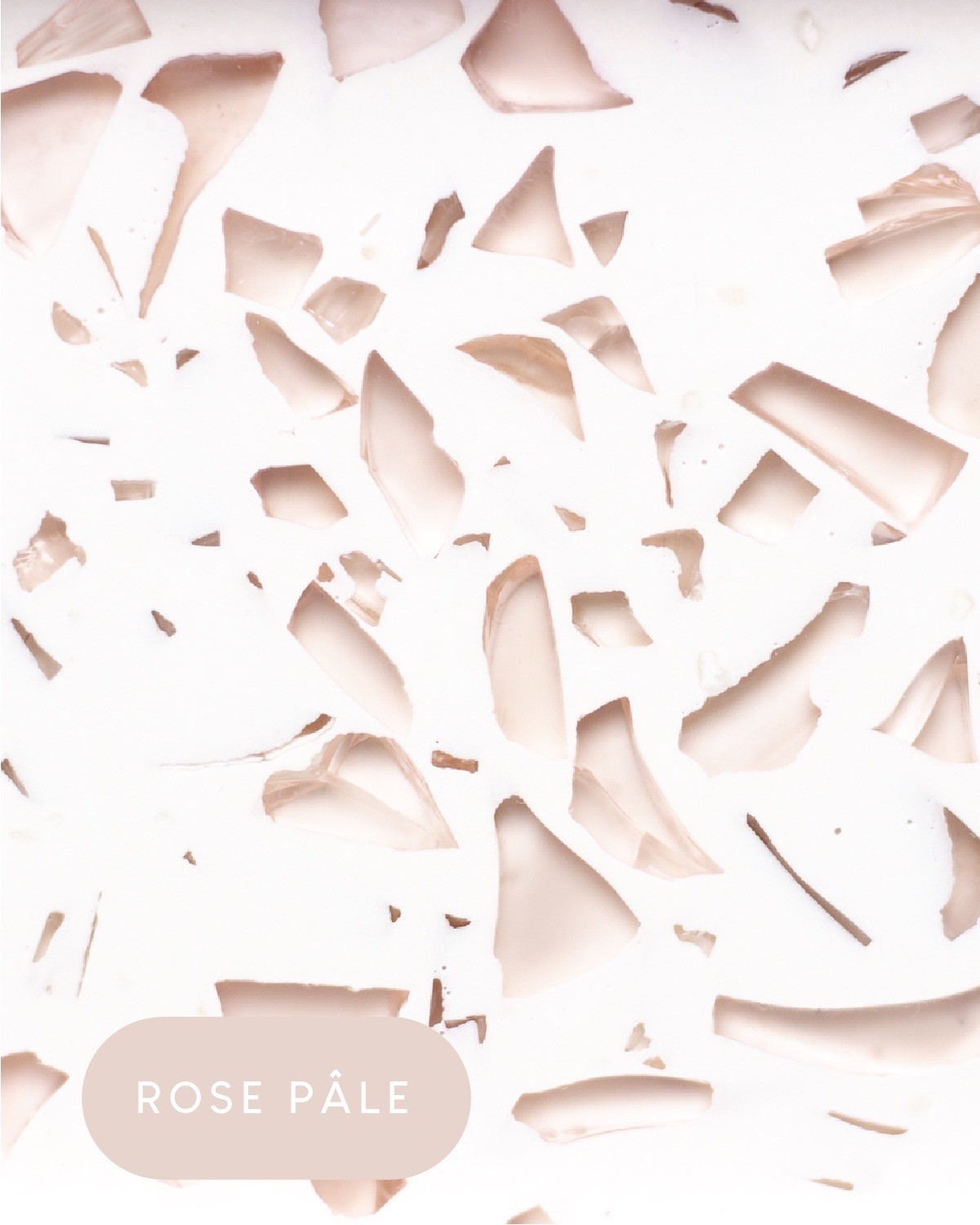 VIDE-POCHE ECO-TERRAZZO - Rose pâle