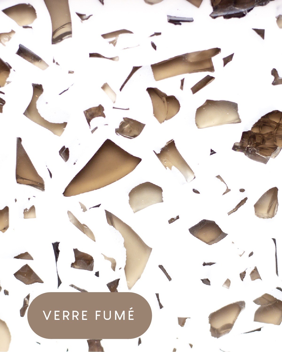 VIDE-POCHE ECO-TERRAZZO - Verre Fumé