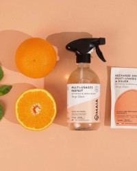 RECHARGE SPRAY MULTI-SURFACE - Orange & Basilic