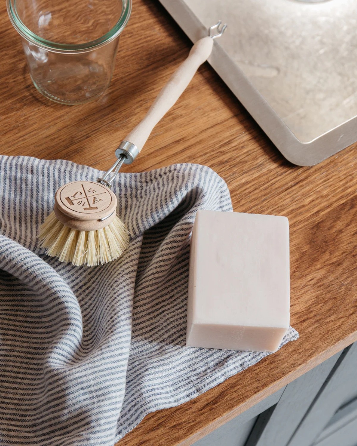 DUO TETES BROSSE VAISSELLE NATURELLE