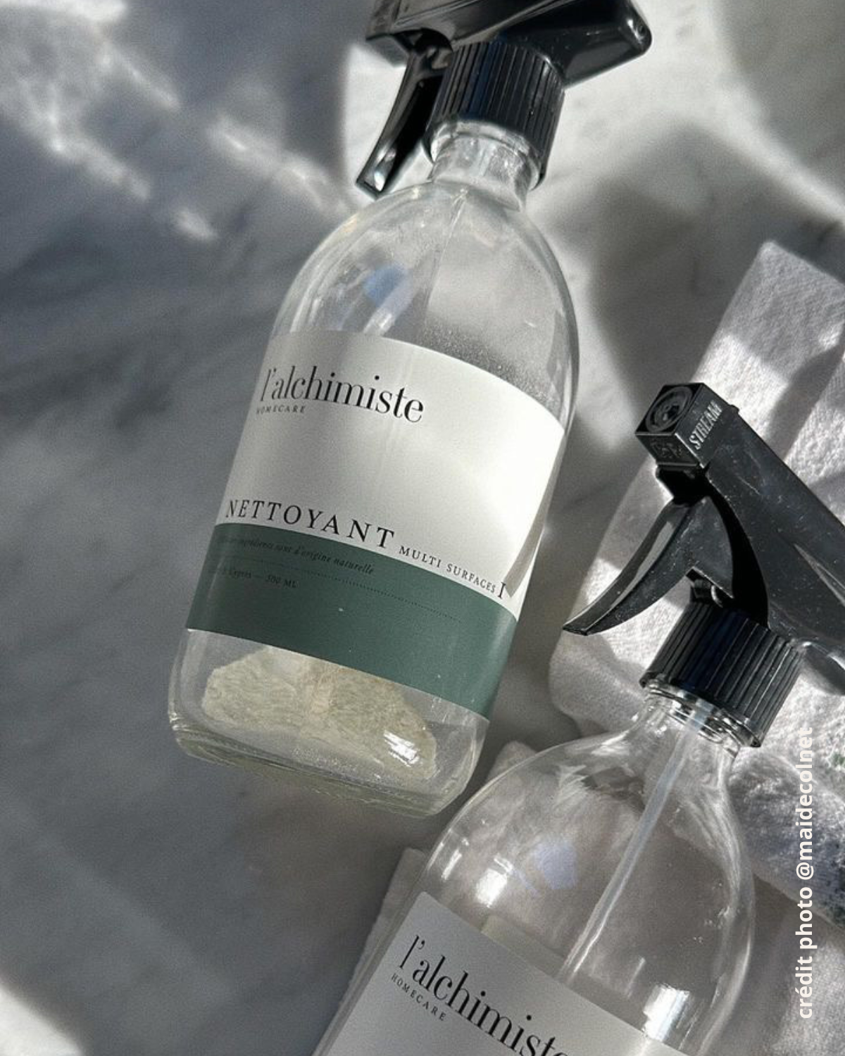 NETTOYANT ANTI-CALCAIRE ET SA RECHARGE- Cèdre & Cyprès