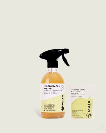 SPRAY MULTI-SURFACE ET RECHARGE - Bergamote & Romarin