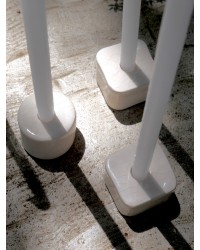 TRIO BOUGEOIRS CERAMIQUE - Craquelé