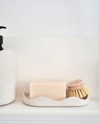 PORTE SAVON - Résine effet Grés