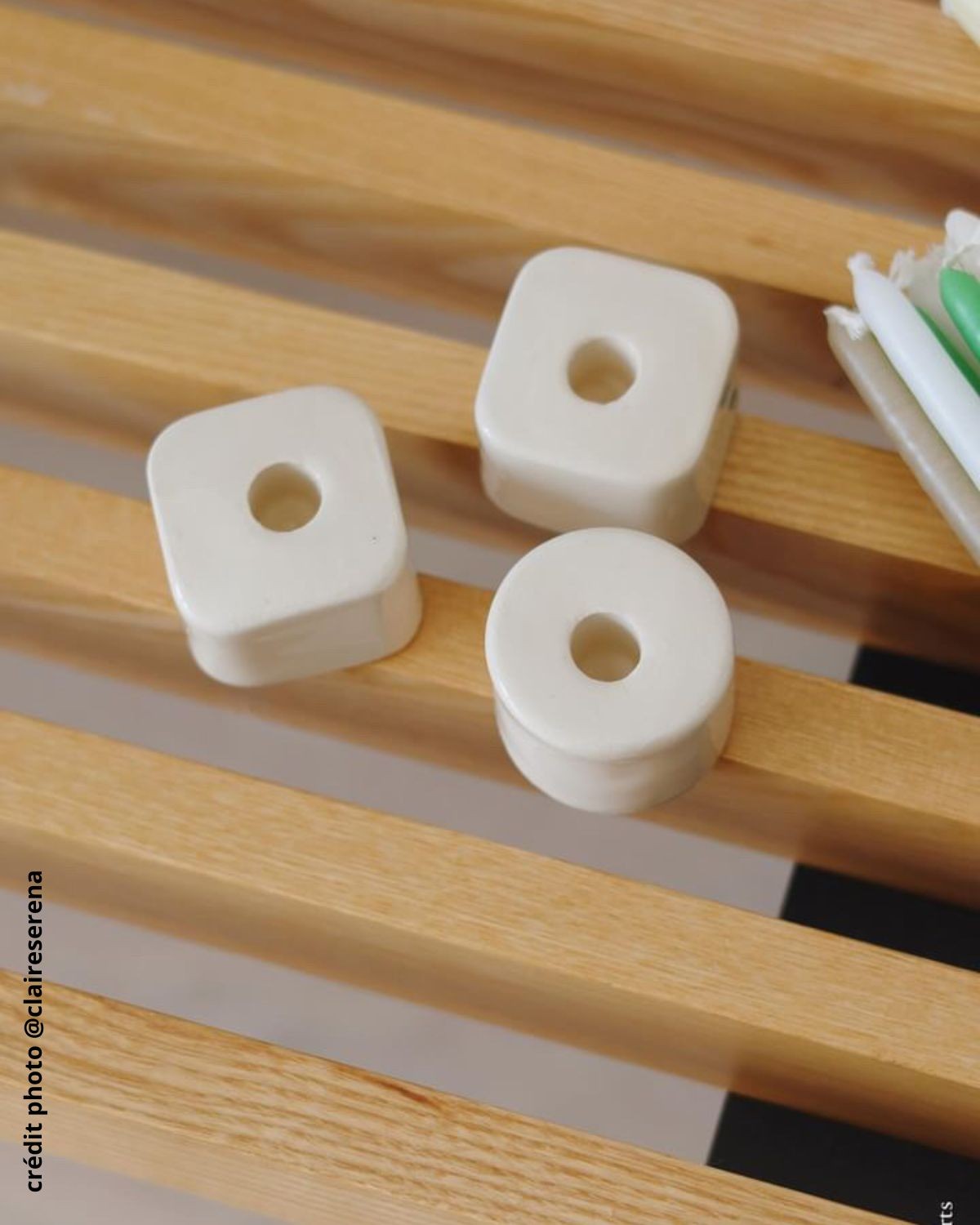 TRIO BOUGEOIRS CERAMIQUE TRIO BOUGEOIRS CERAMIQUE