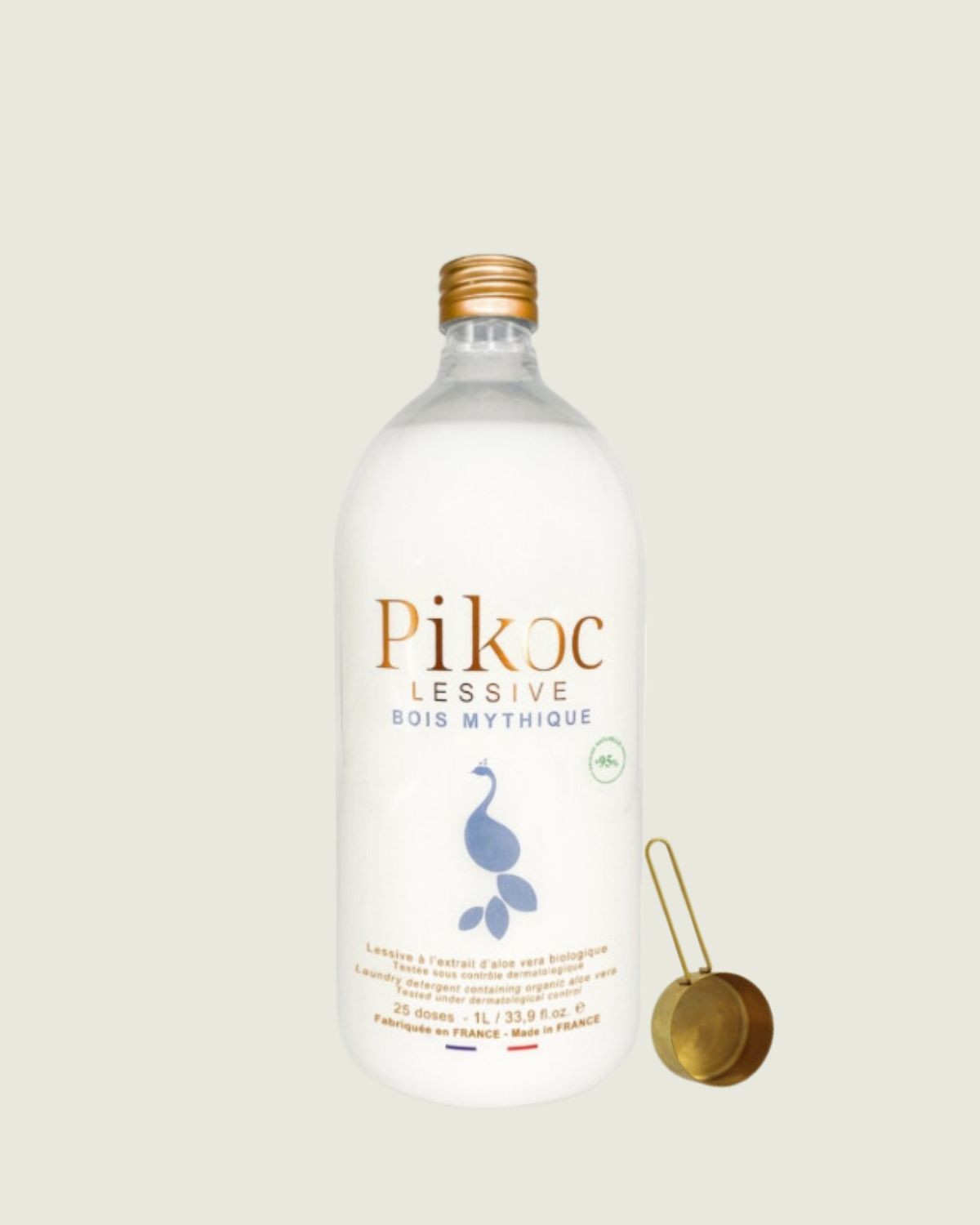 LESSIVE BOIS MYTHIQUE avec Doseur laiton