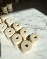 DUO BOUGEOIRS CERAMIQUE