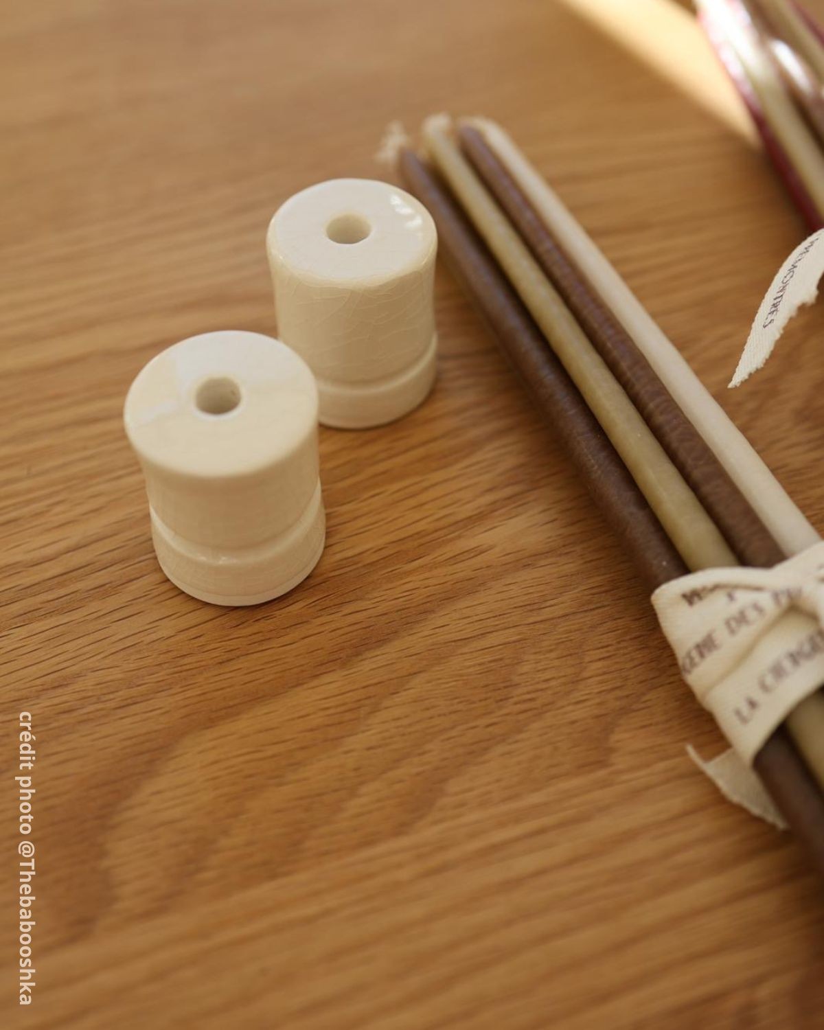 DUO BOUGEOIRS CERAMIQUE