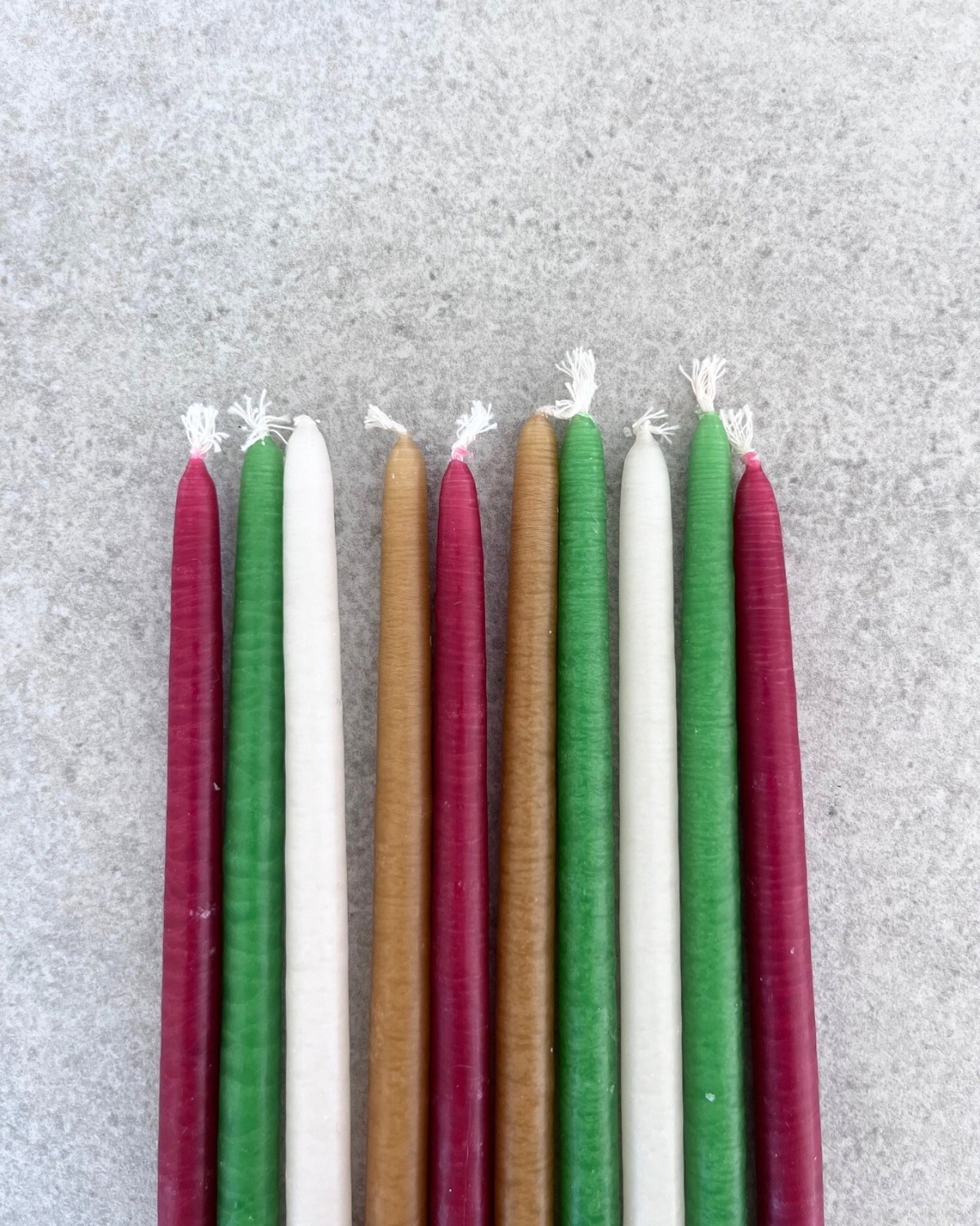 10 BOUGIES FINES - NOEL 3