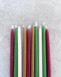 10 BOUGIES FINES - NOEL 3