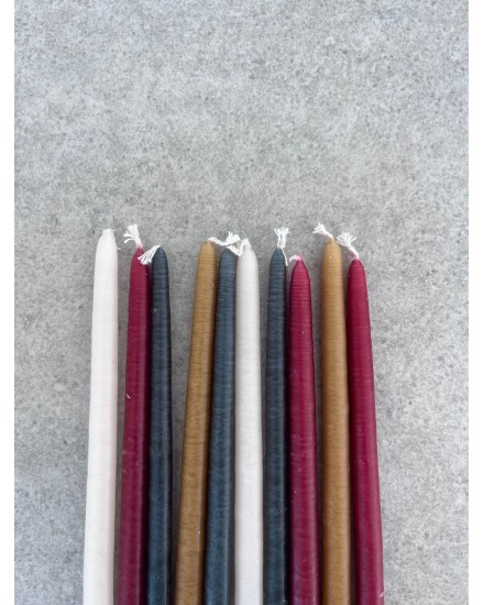 10 BOUGIES FINES - NOEL 4