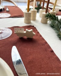 SET DE MARQUE-PLACES ETOILES FILANTES