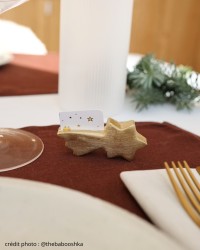 SET DE MARQUE-PLACES ETOILES FILANTES