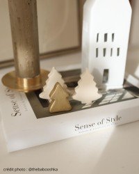 TRIO SAPINS CERAMIQUE