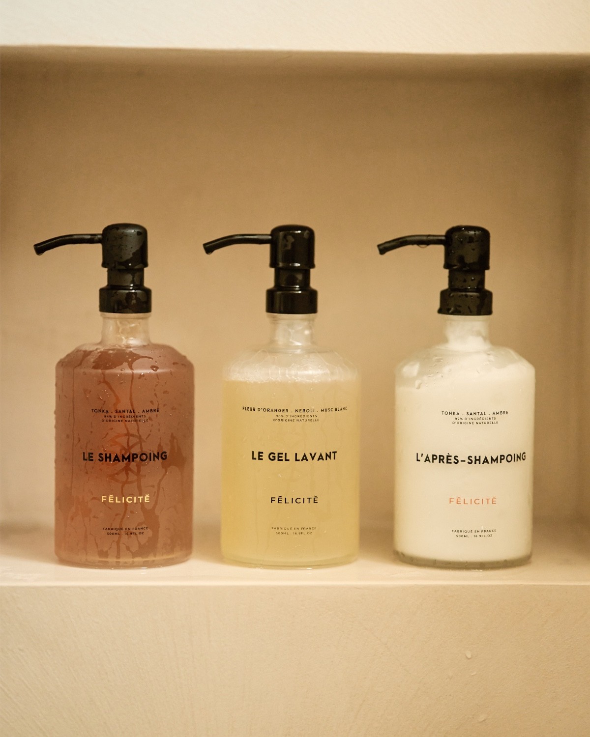 GEL LAVANT - Fleurs d'oranger, Néroli et Musc blanc