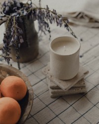 BOUGIE CERAMIQUE LA SUNA - Sous les citronniers