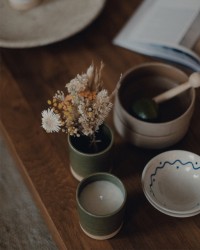 BOUGIE CERAMIQUE LA SUZANNE - La plage