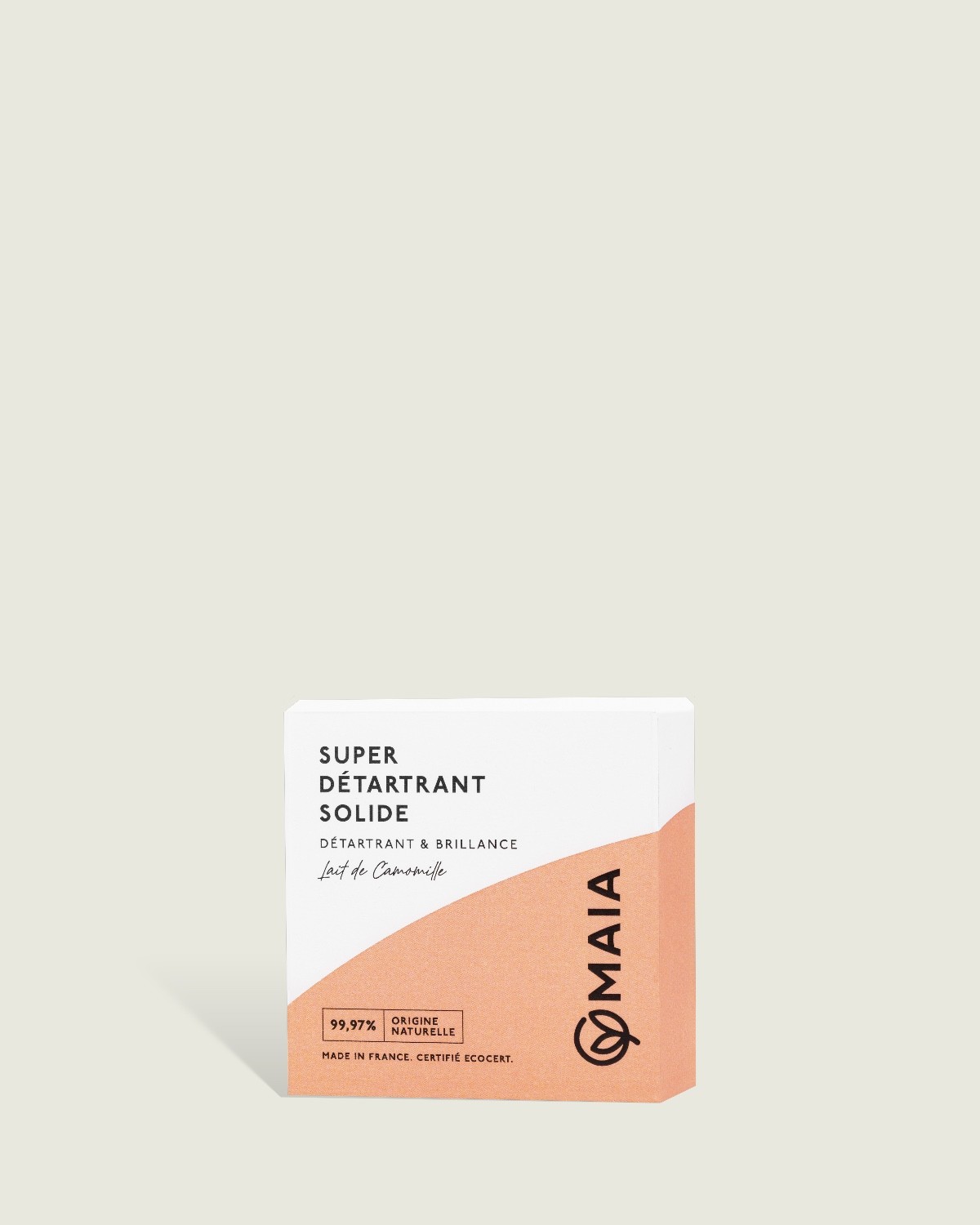 DETARTRANT NATUREL SOLIDE - Lait de camomille