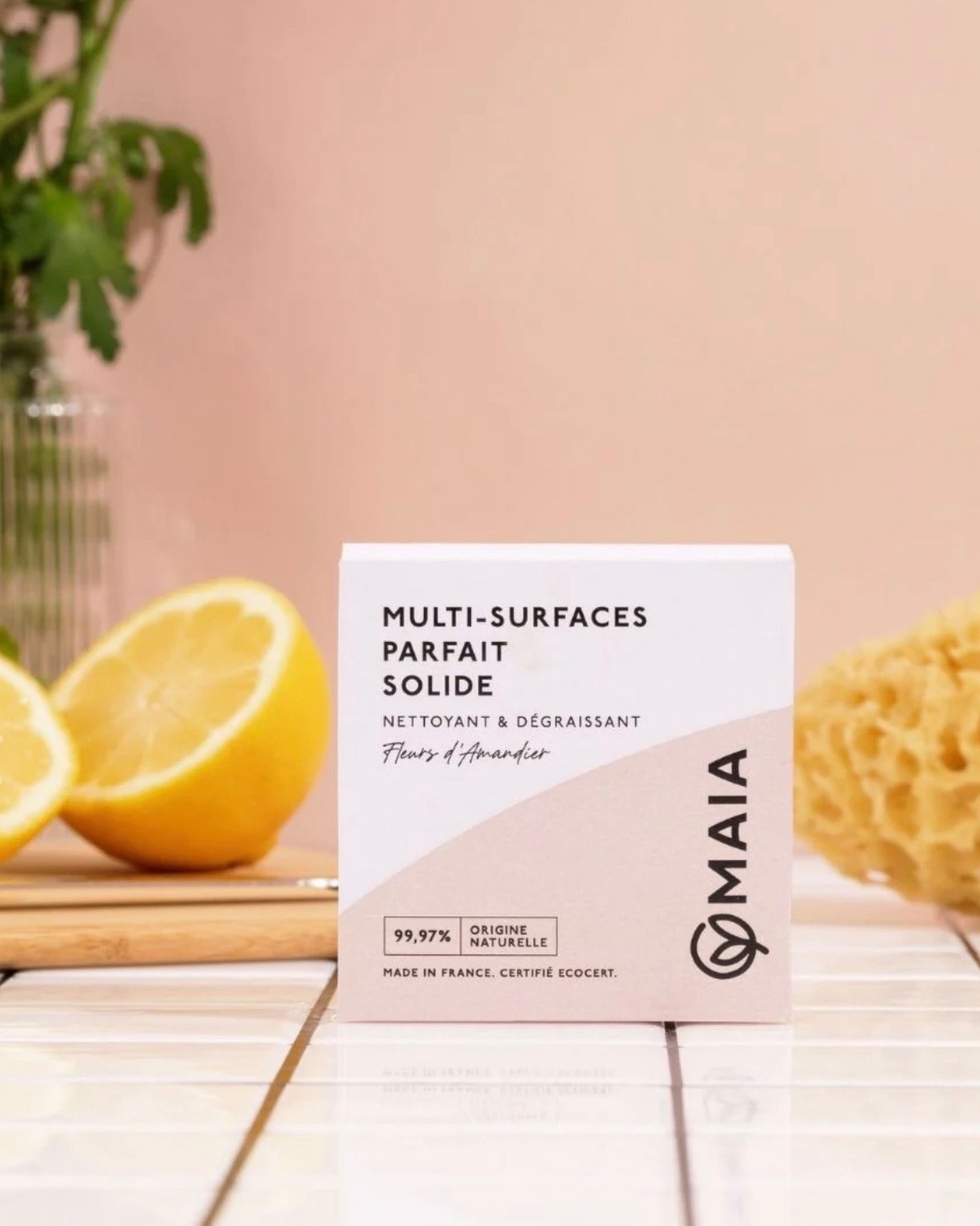 NETTOYANT MULTI SURFACES NATUREL SOLIDE - Fleurs d'amandier