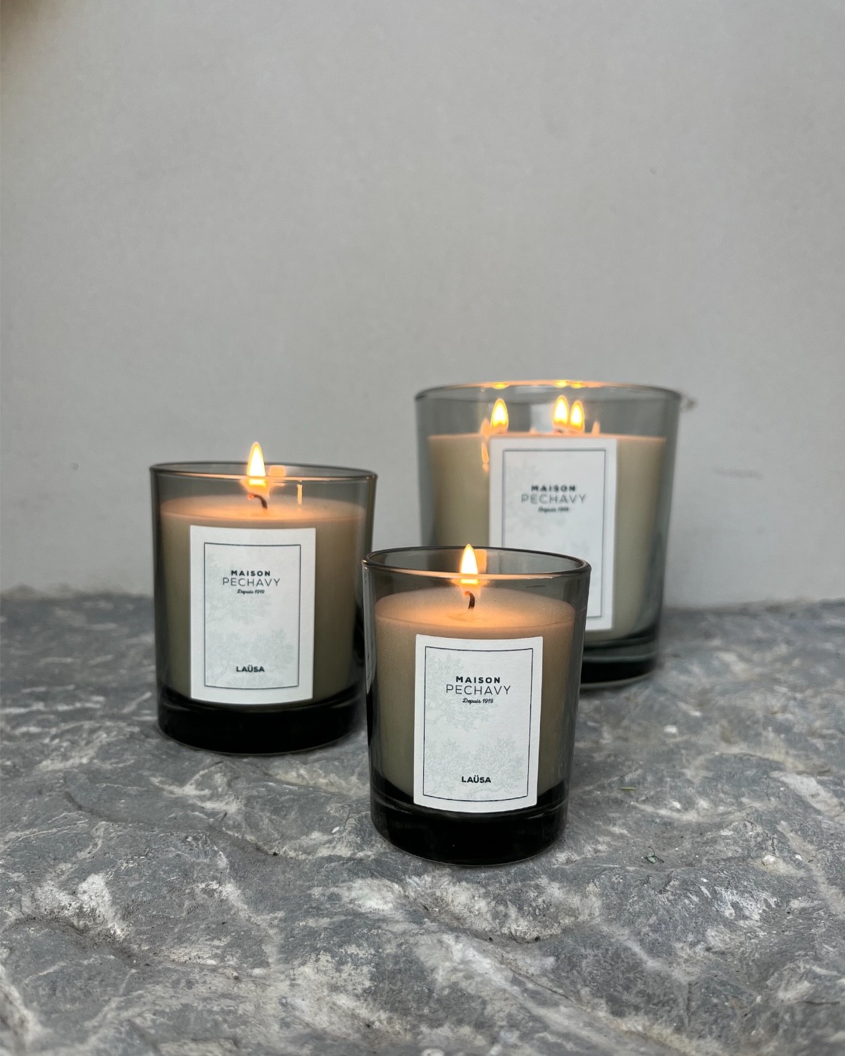 BOUGIE VERRE PARFUMEE LAUSA