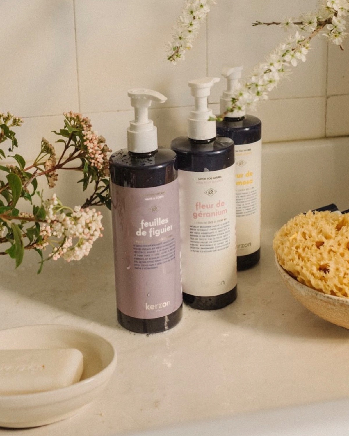 SAVON EXFOLIANT FEUILLES DE FIGUIER - Fenouil & Figuier