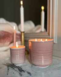 BOUGIE CERAMIQUE PARFUMEE LAUSA ROSE
