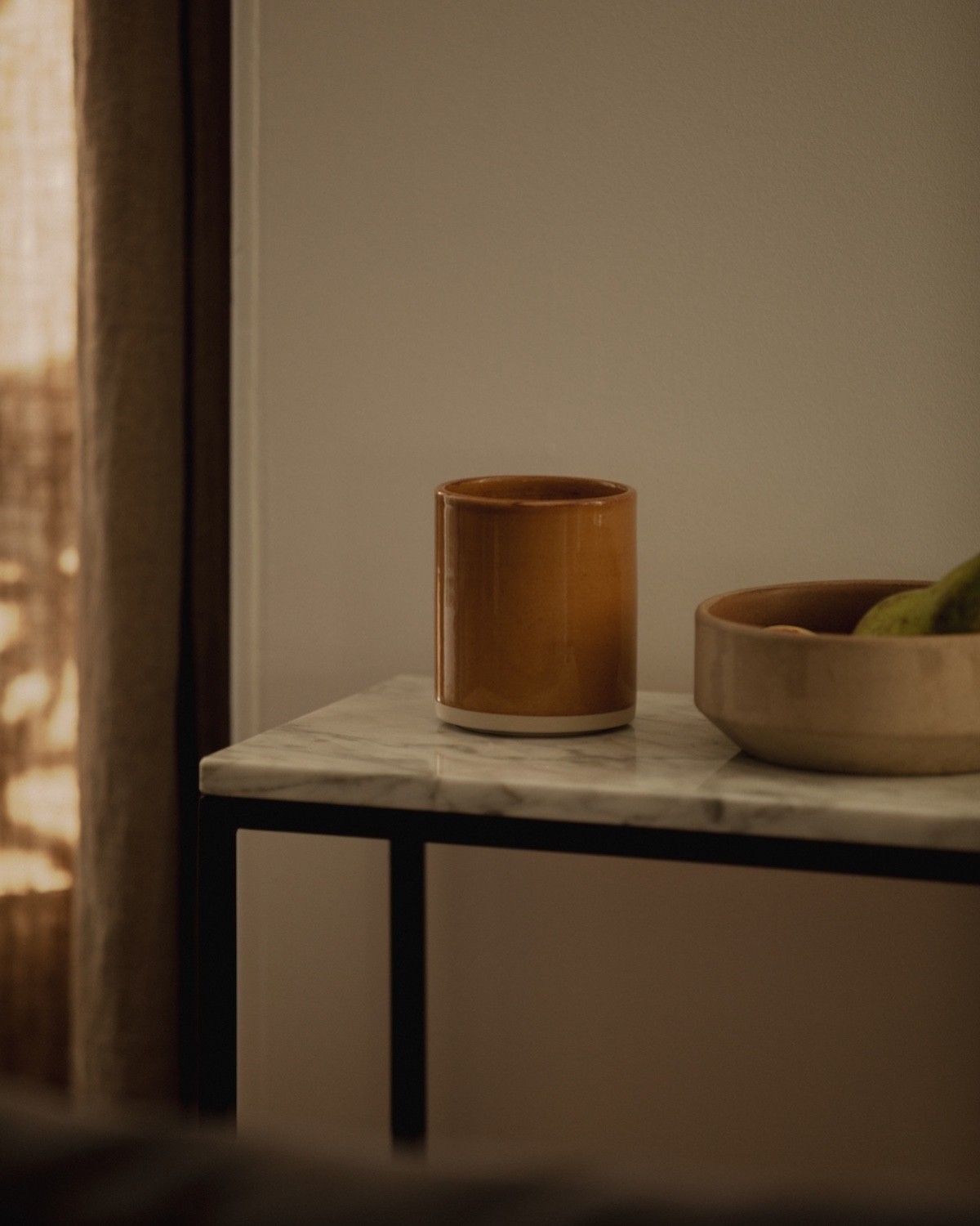 BOUGIE CERAMIQUE LA HORIA - Cèdre du Liban