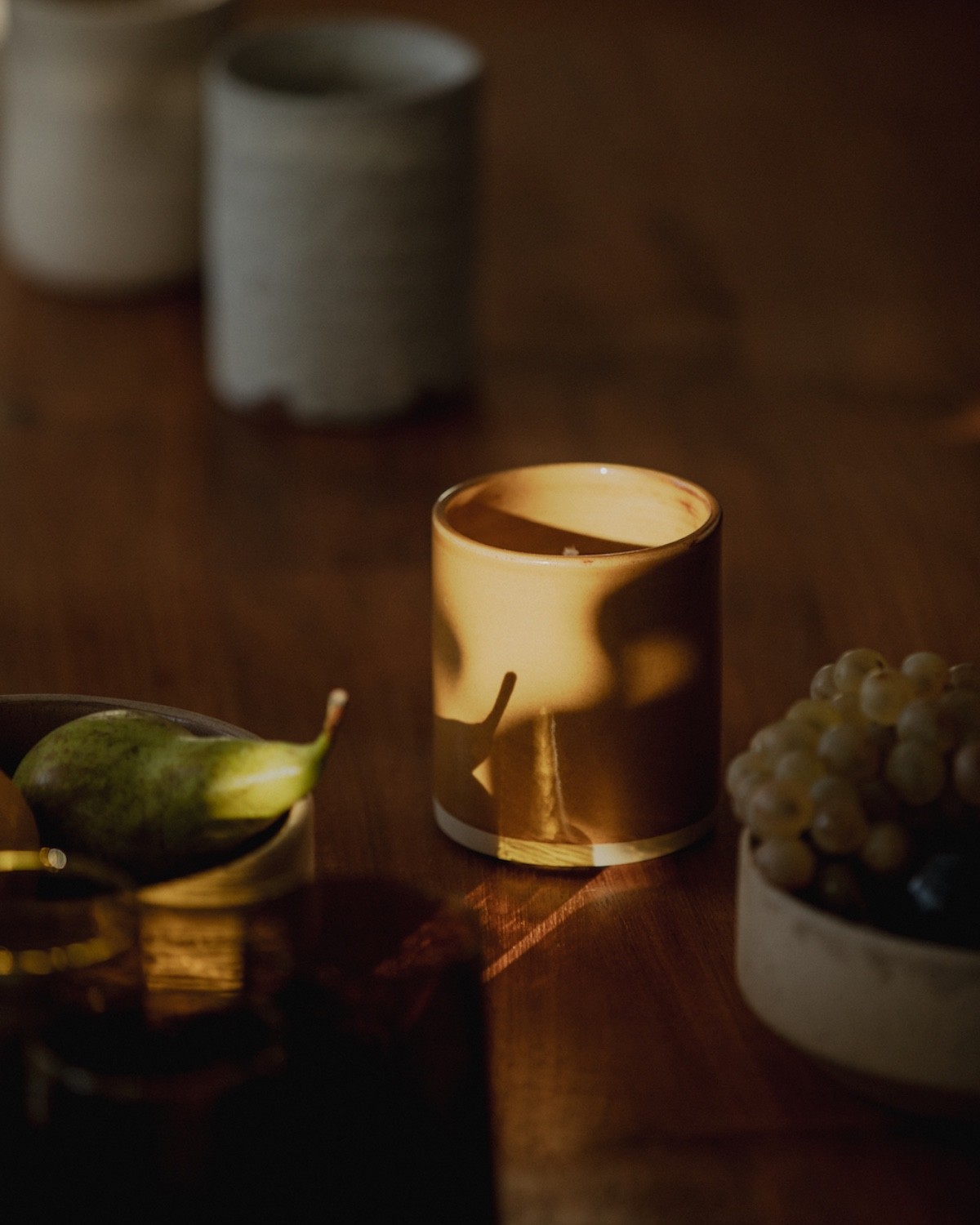 BOUGIE CERAMIQUE LA HORIA - Cèdre du Liban