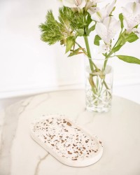 VIDE-POCHE ECO-TERRAZZO - Ambré