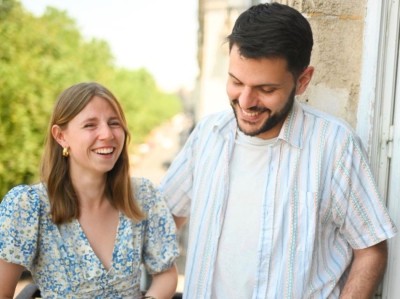 Portrait d'Axelle et Baptise , Co-fondateurs de LASIMONE