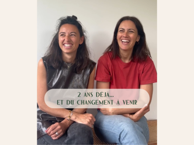 Deux ans avec vous, un virage en douceur!